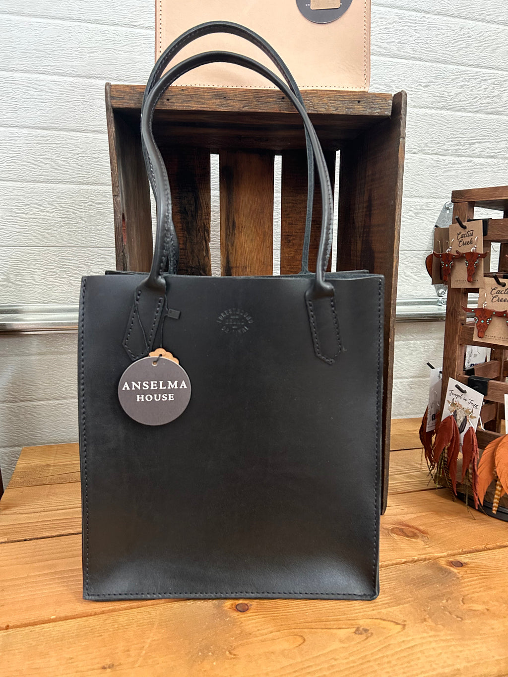 Full Grain Veg Tan Leather Dock Bag