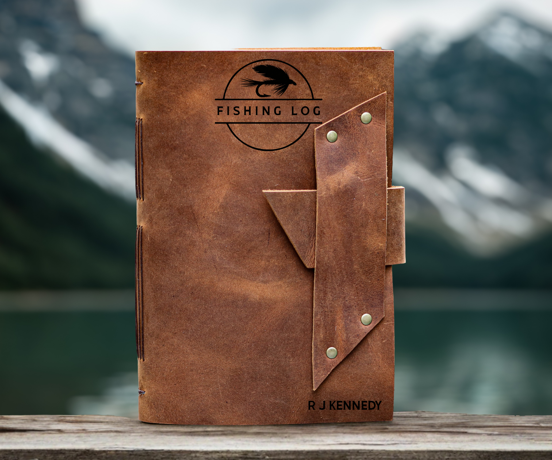 Leather Fishing Log